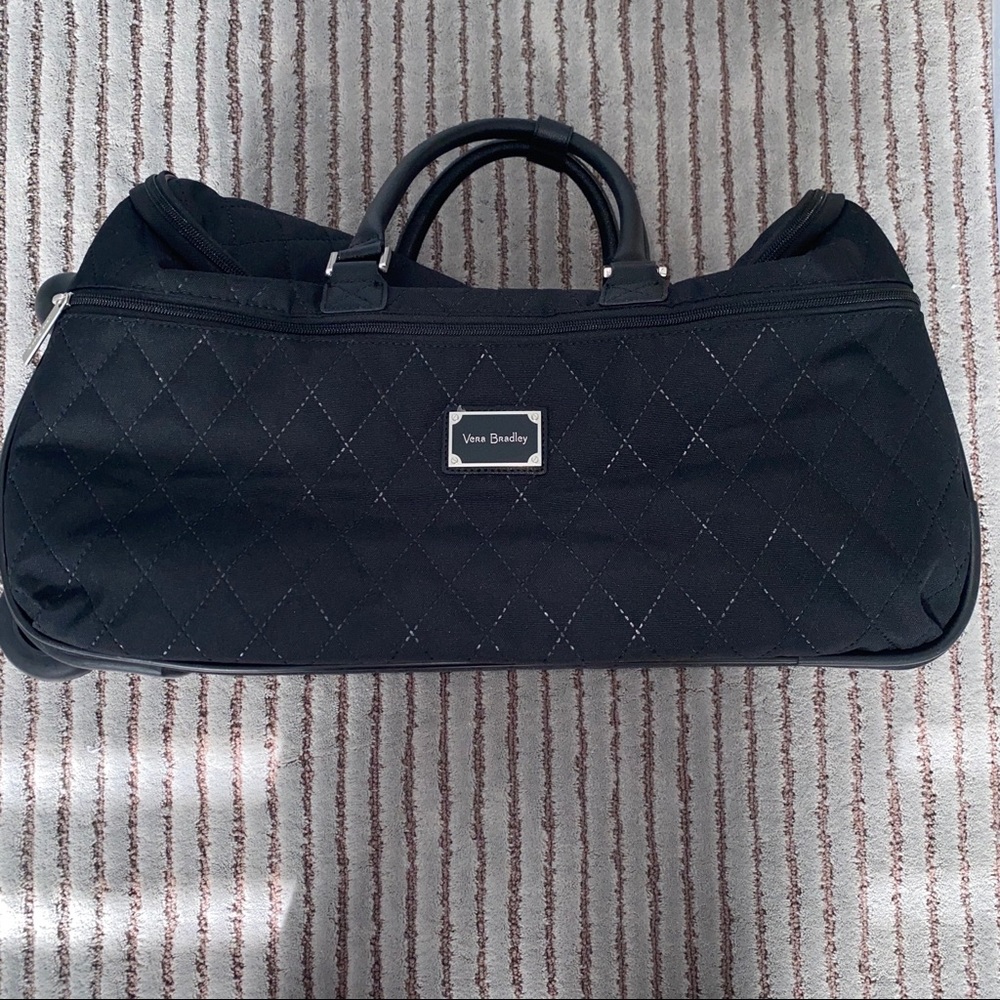 Vera Bradley Travel Duffle with Wheels & Lock